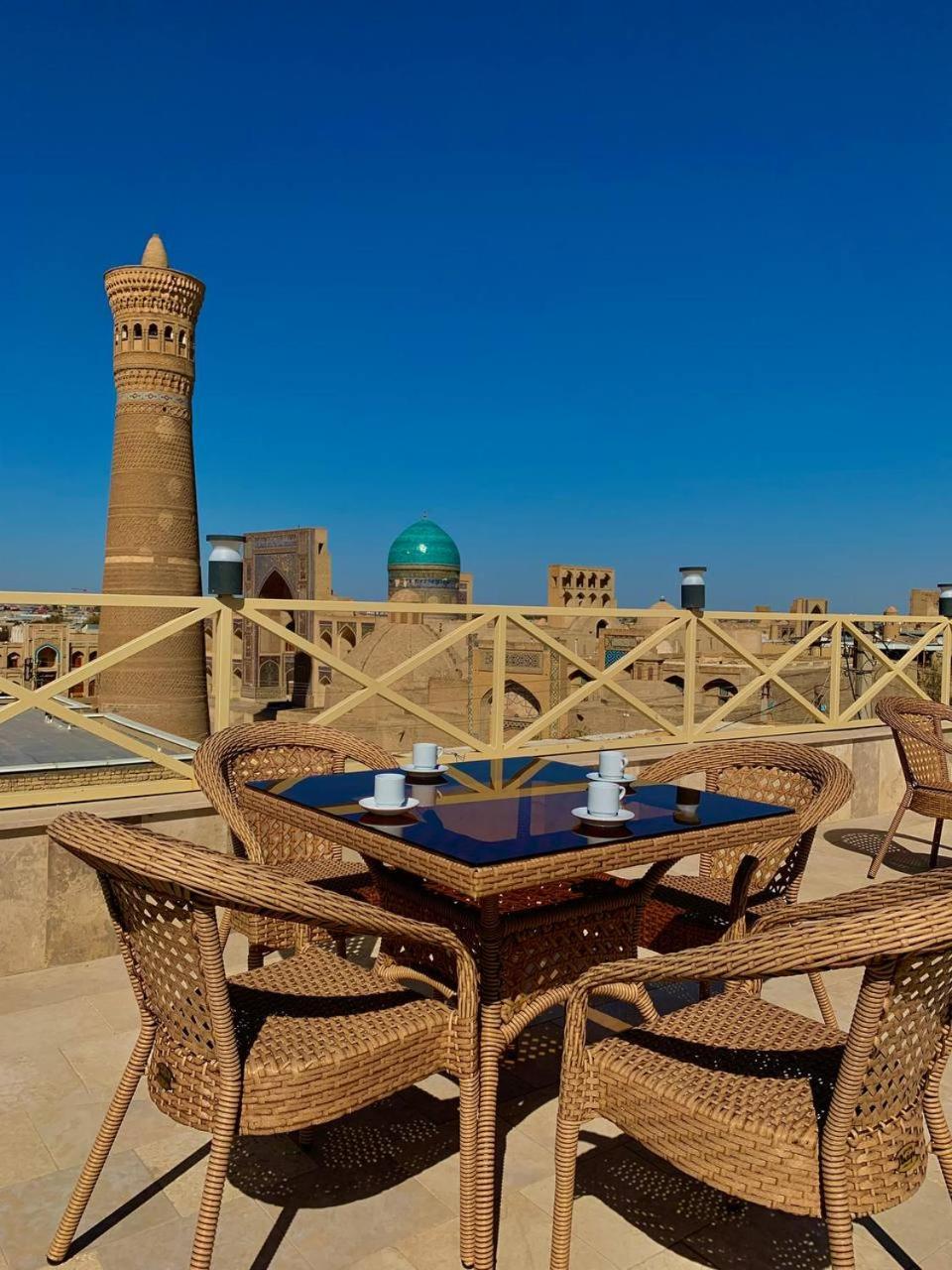 Poyi Kalon Teracce Hotel حلال Bukhara Exterior foto