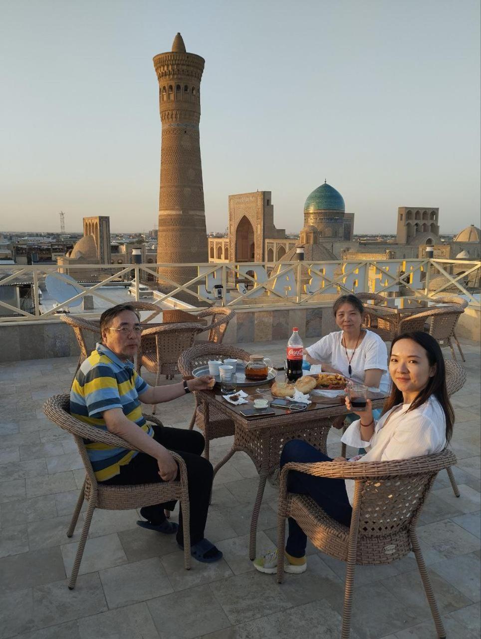 Poyi Kalon Teracce Hotel حلال Bukhara Exterior foto