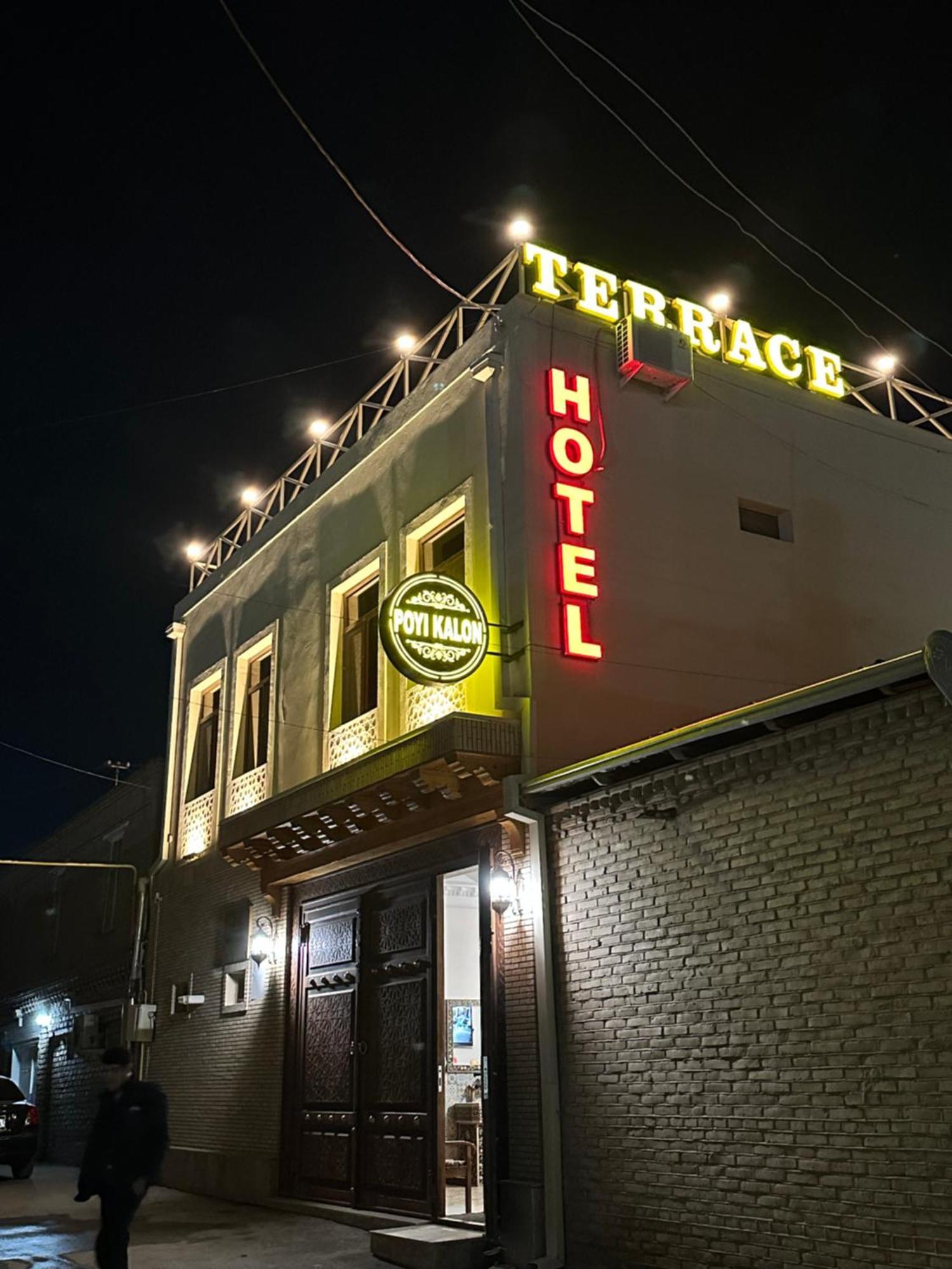 Poyi Kalon Teracce Hotel حلال Bukhara Exterior foto